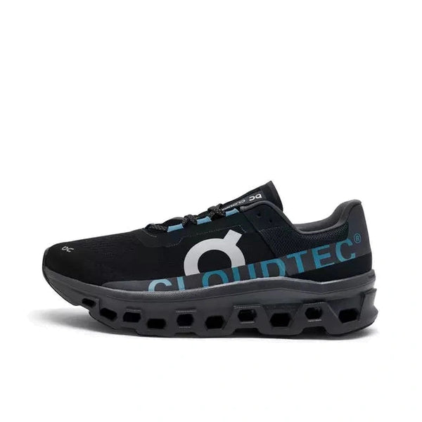 On Cloudmonster Black/Niagara (Men's)