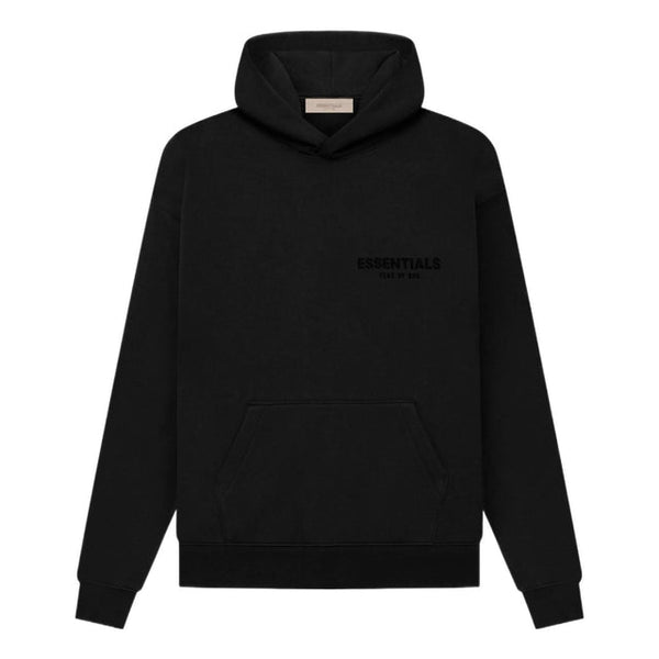 Essentials Fear Of God Hoodie Stretch Limo 'Black'
