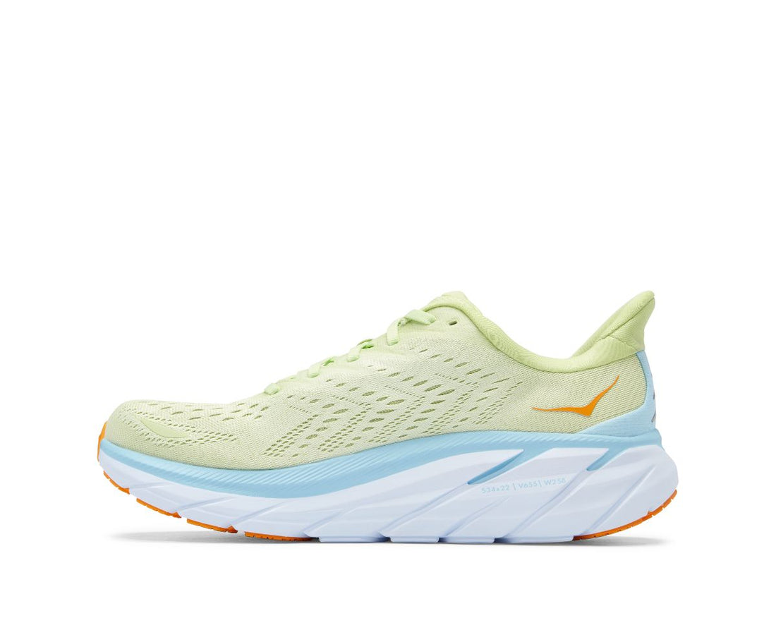 Hoka One One Clifton 8 Butterfly Yellow Summer Song (Men's)