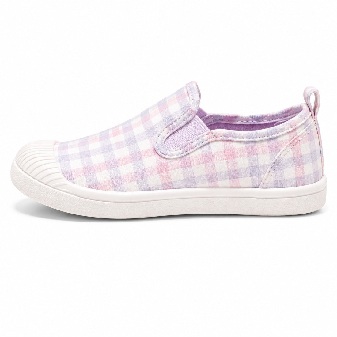 NO BOX Cat & Jack Kaleigh Slip-on Sneakers 'Gigham Pink' (TD)