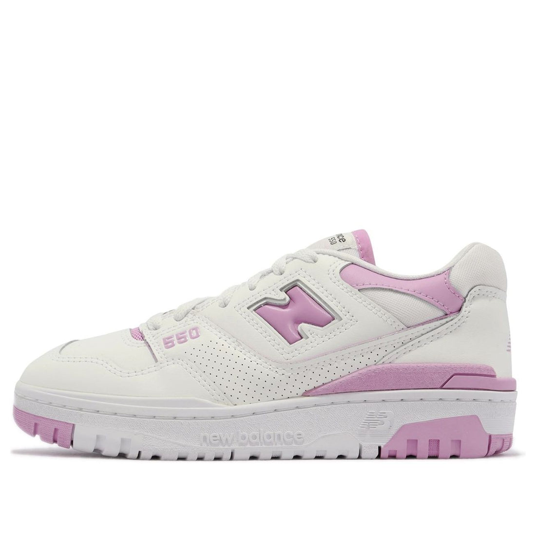 NO BOX New Balance 550 'White Bubblegum Pink' (Women's)