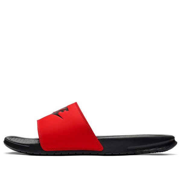 Nike-Benassi Just Do It Slippers Red/Black (Men's)