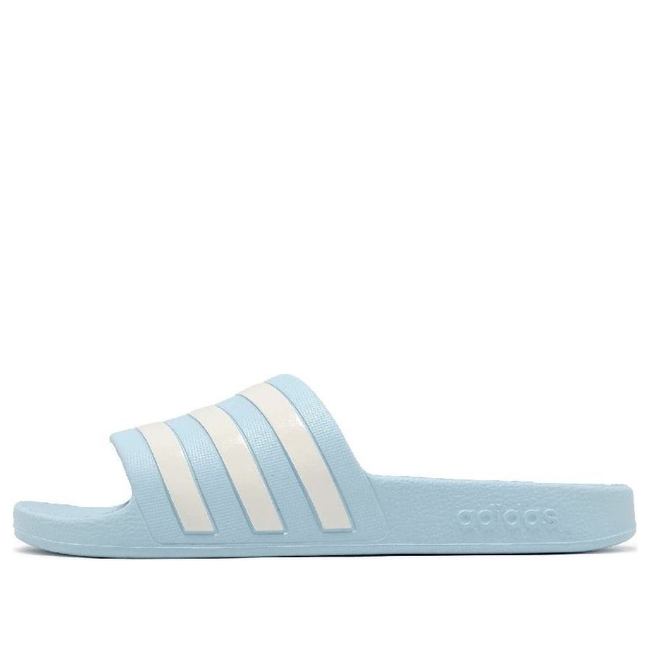 NO BOX Adidas Adilette Aqua Slides 'Glow Blue' (Women's)