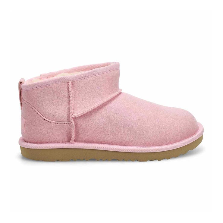 UGG Classic Ultra Mini Boots Pink Grade-School (GS)