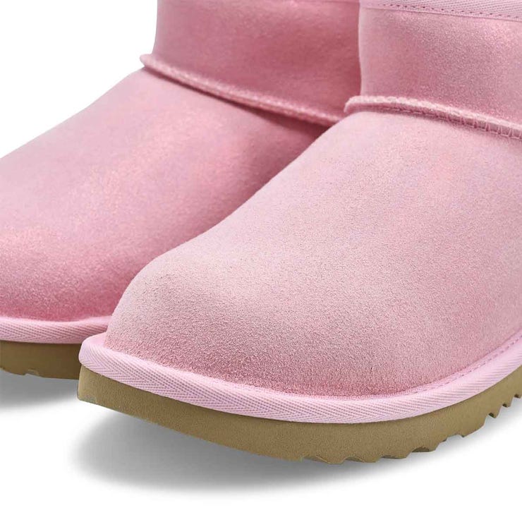 UGG Classic Ultra Mini Boots Pink Grade-School (GS)