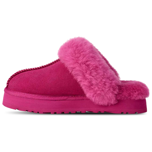 UGG Kids Disquette Slipper PINK 'Dark Peony' (GS)