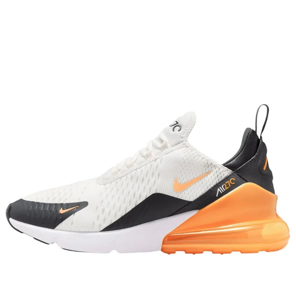 Nike Air Max 270 'Summit White Anthracite Laser Orange' (Men's) TX