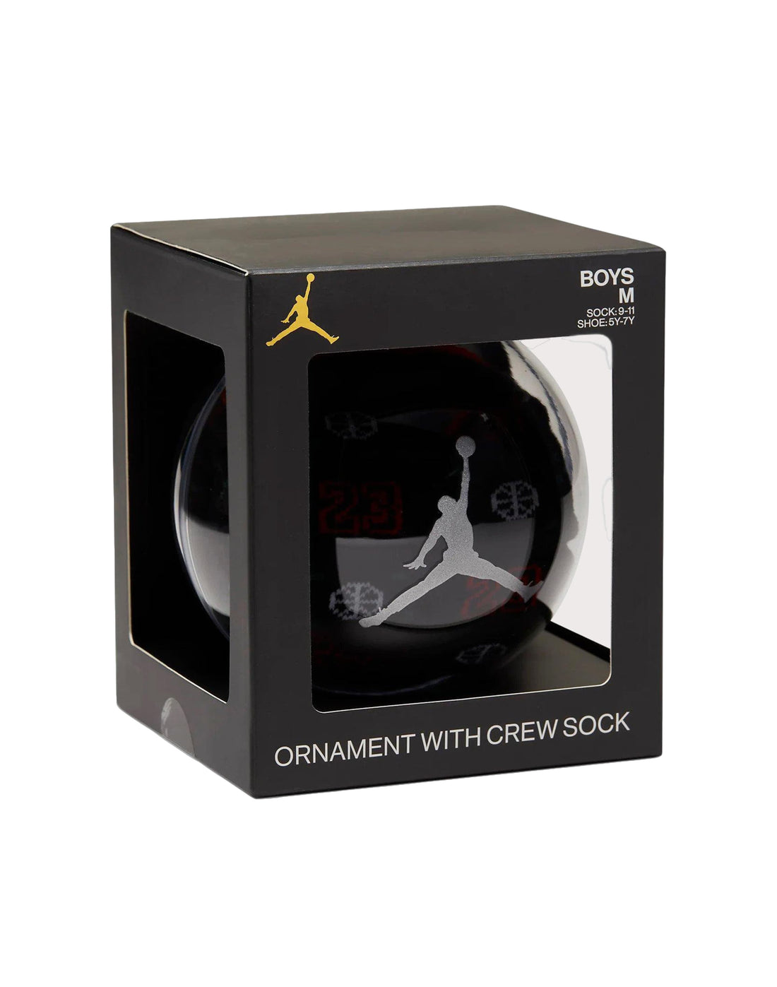 Jordan Ornament With Crew Sock