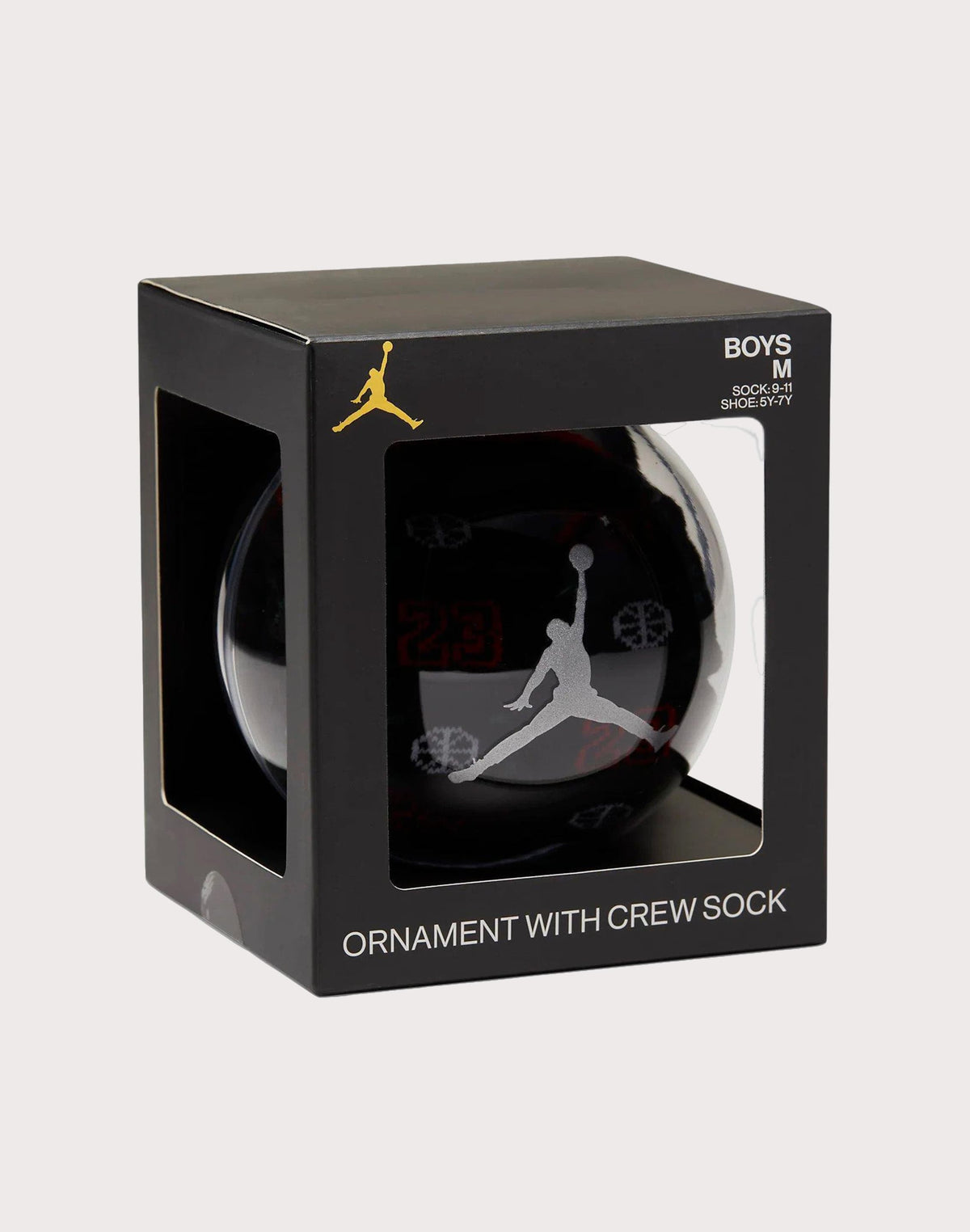 Jordan Ornament With Crew Sock