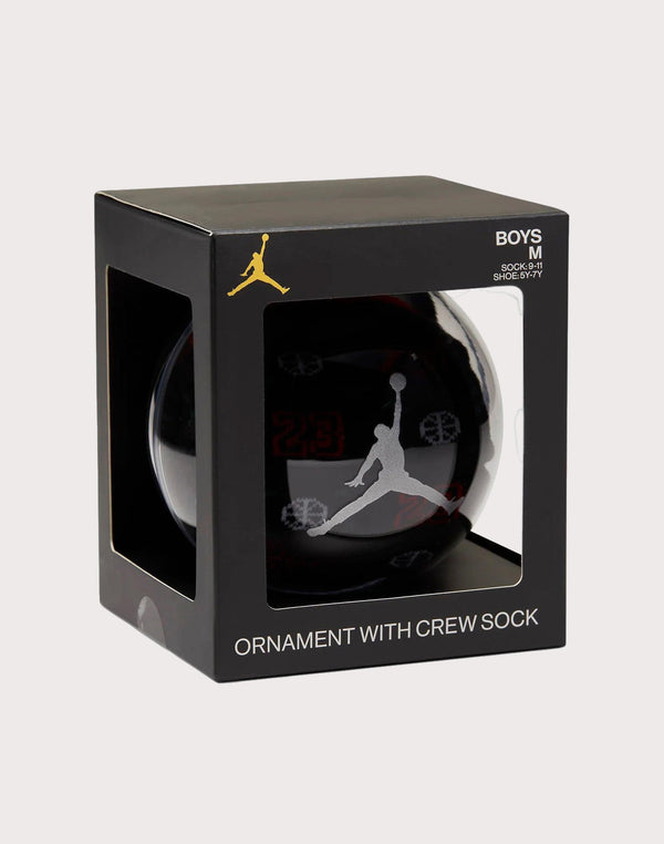 Jordan Ornament With Crew Sock