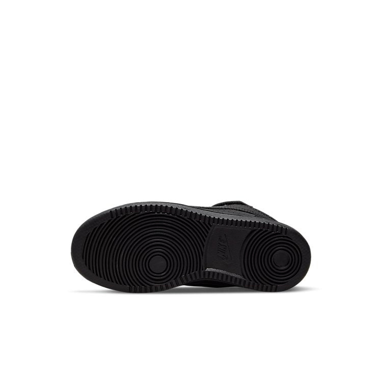 Nike Court Borough Mid PS 'Triple Black' (PS)