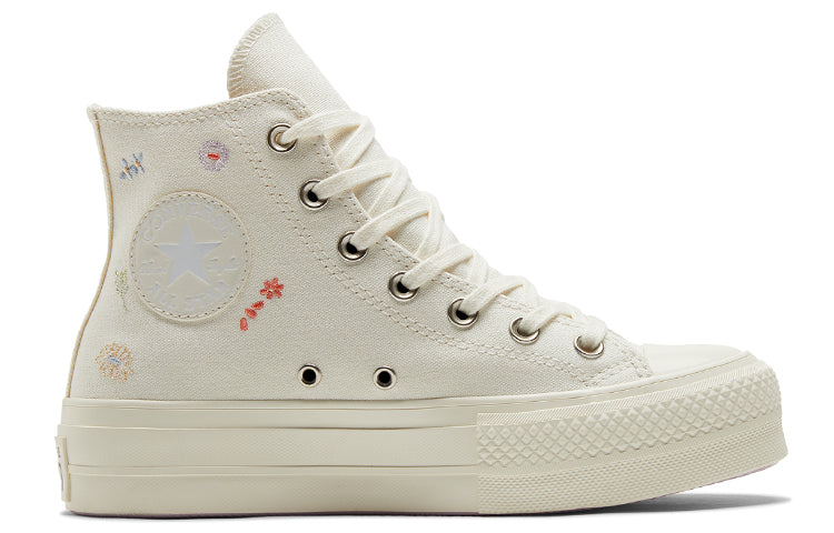 NO BOX Converse Chuck Taylor All Star Lift Platform 'Embroidered Floral (Women's)