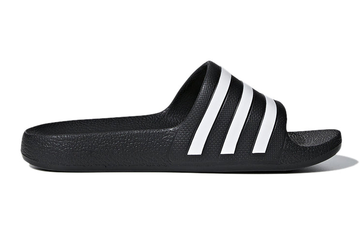 Adidas Adilette Aqua Slides Core Black / Cloud White (PS)