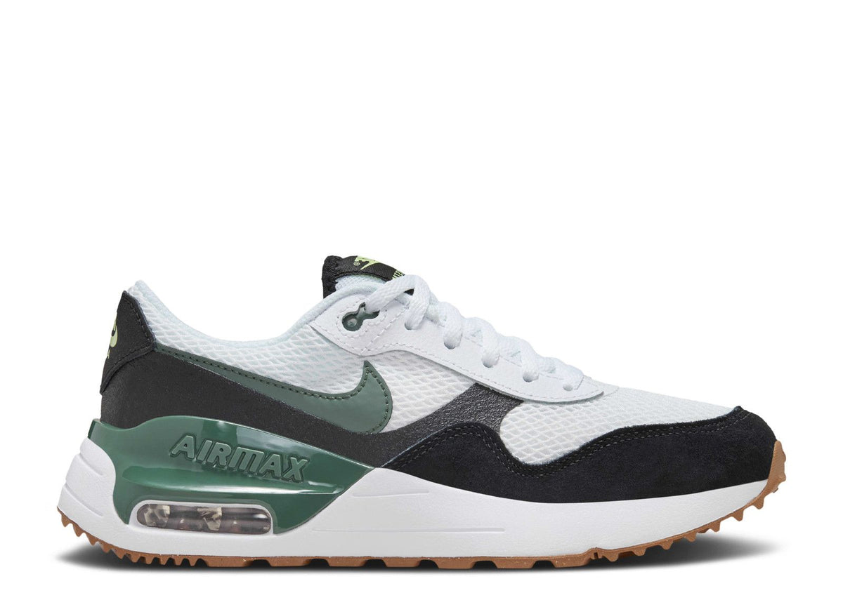 Nike Air Max SYSTM White Black Vintage Green (GS)