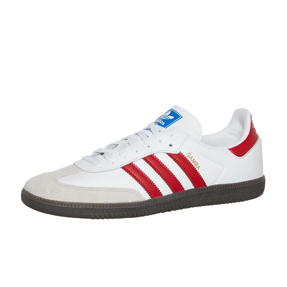 Adidas Samba OG 'White Better Scarlet' (Men's)