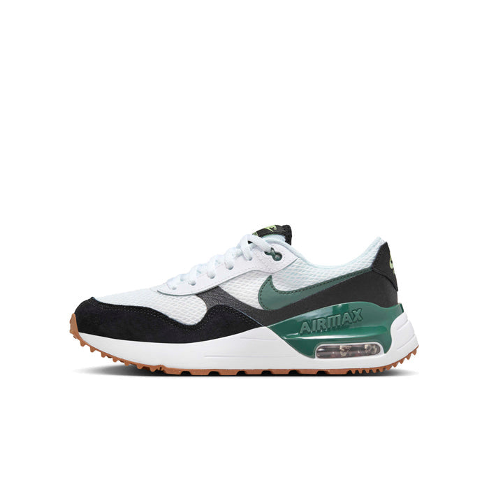 Nike Air Max SYSTM White Black Vintage Green (GS)