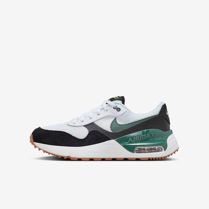 Nike Air Max SYSTM White Black Vintage Green (GS)