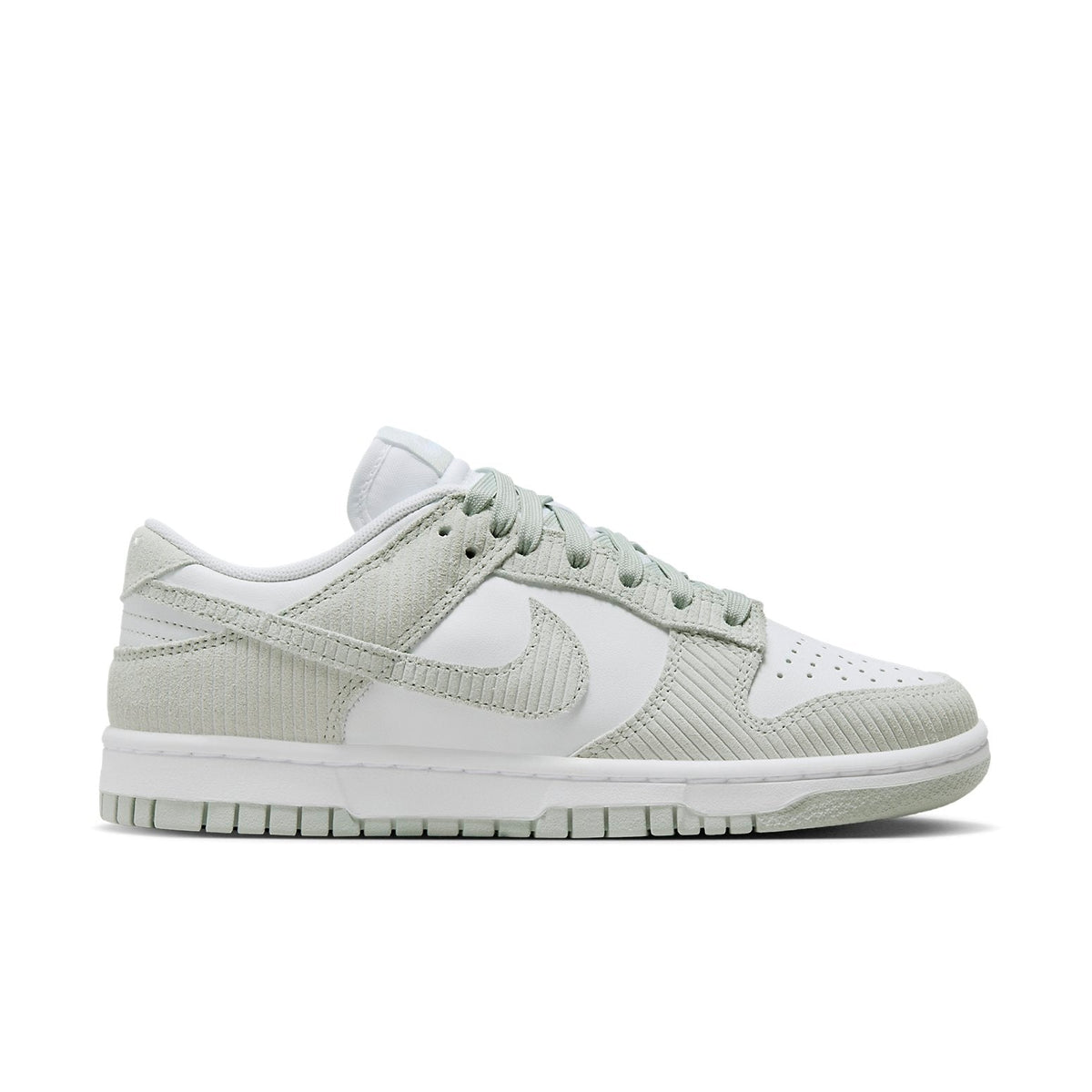 Nike Dunk Low Light Silver Corduroy 'White/Light Silver' (Women's)
