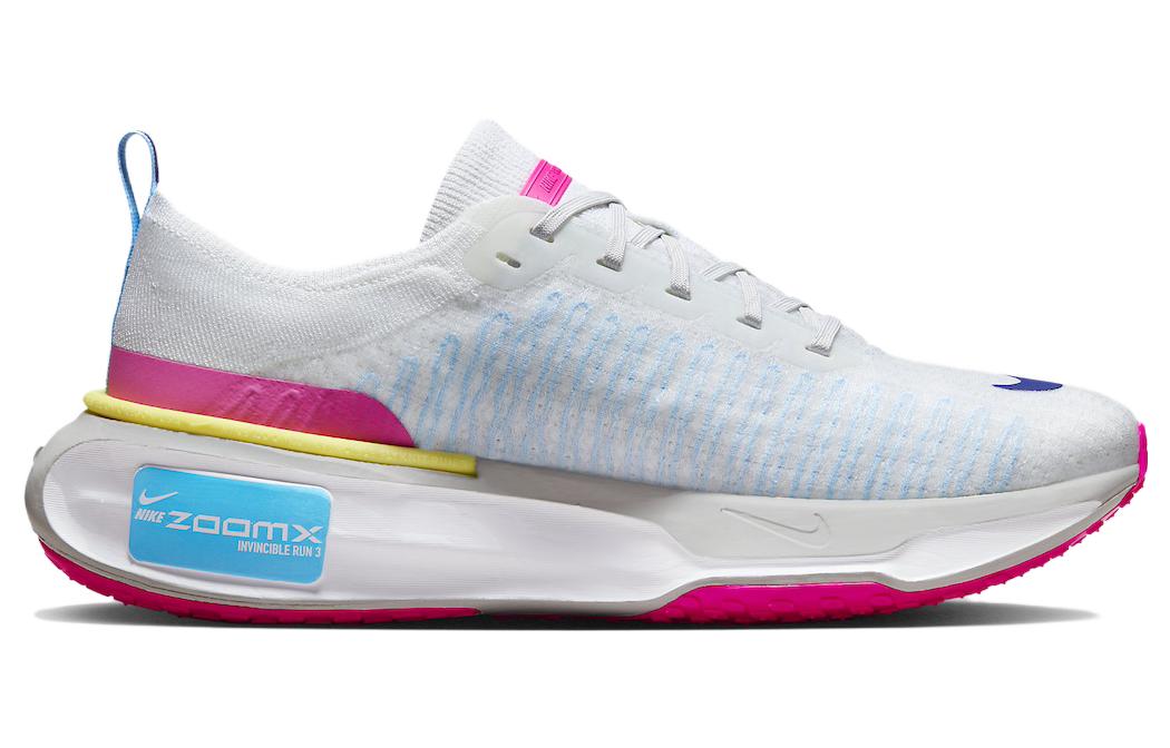 Nike ZoomX Invincible Run 3 White Deep Royal Fierce Pink (Men's)