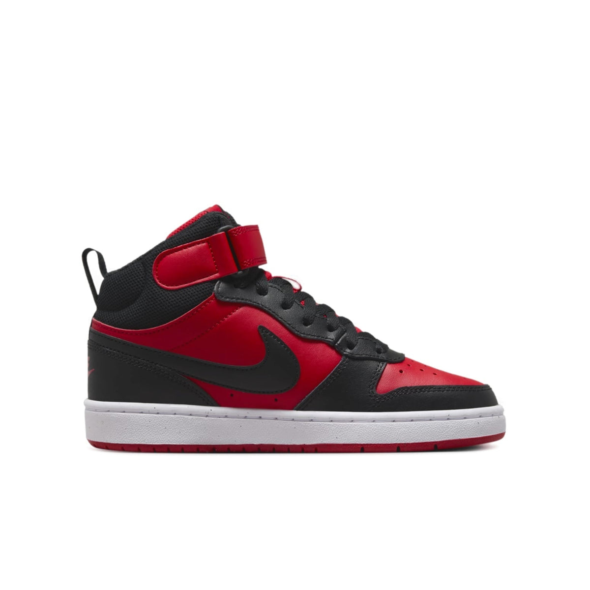 Nike Court Borough Mid 2 University Red/Blk-White (GS)