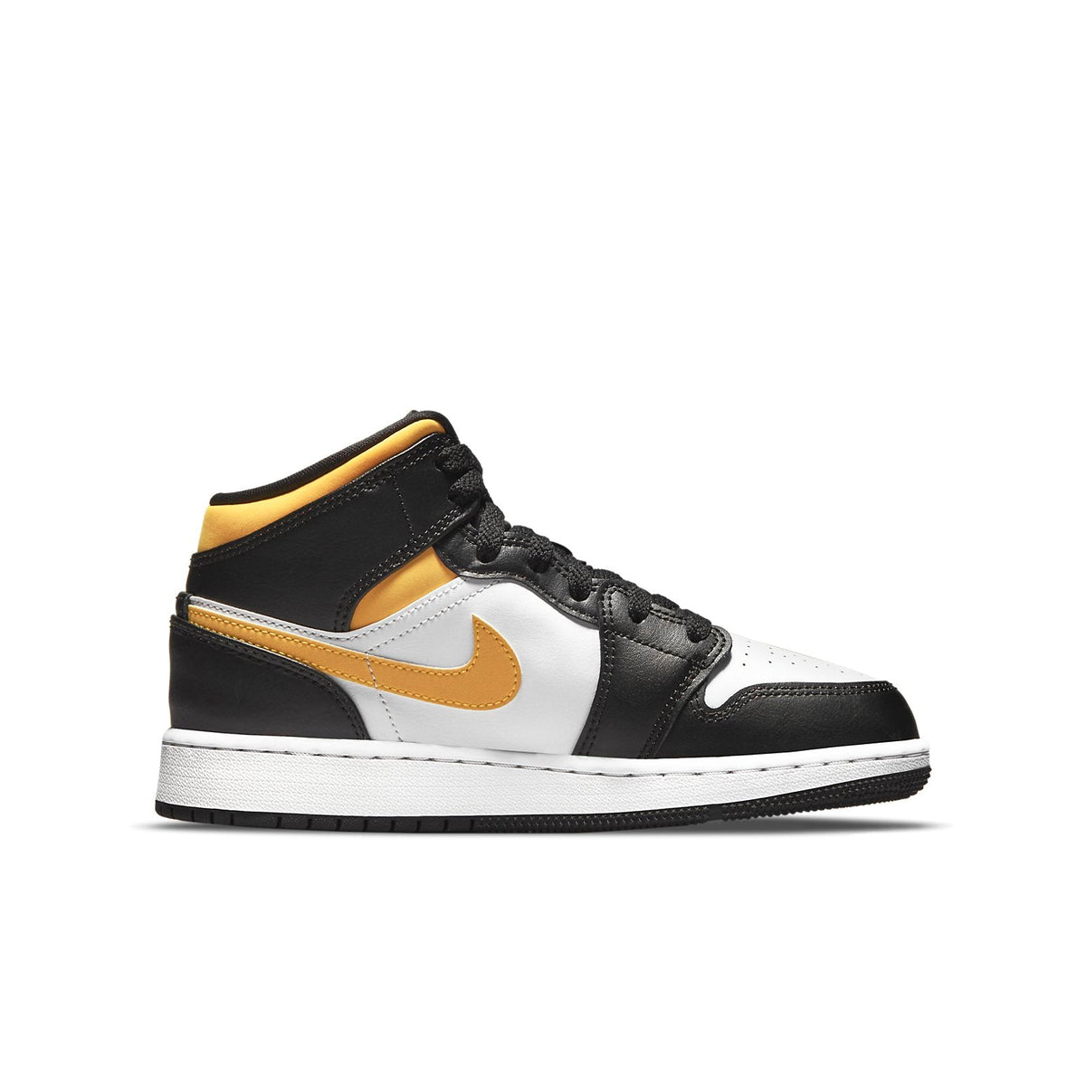 Air Jordan 1 Mid 'Black University Gold' (GS)