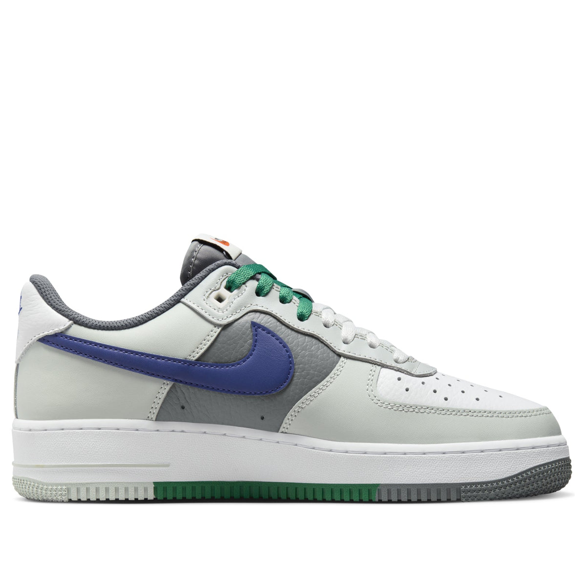 Nike Air Force 1 Low '07 LV8 Split Light Silver Deep Royal Blue
