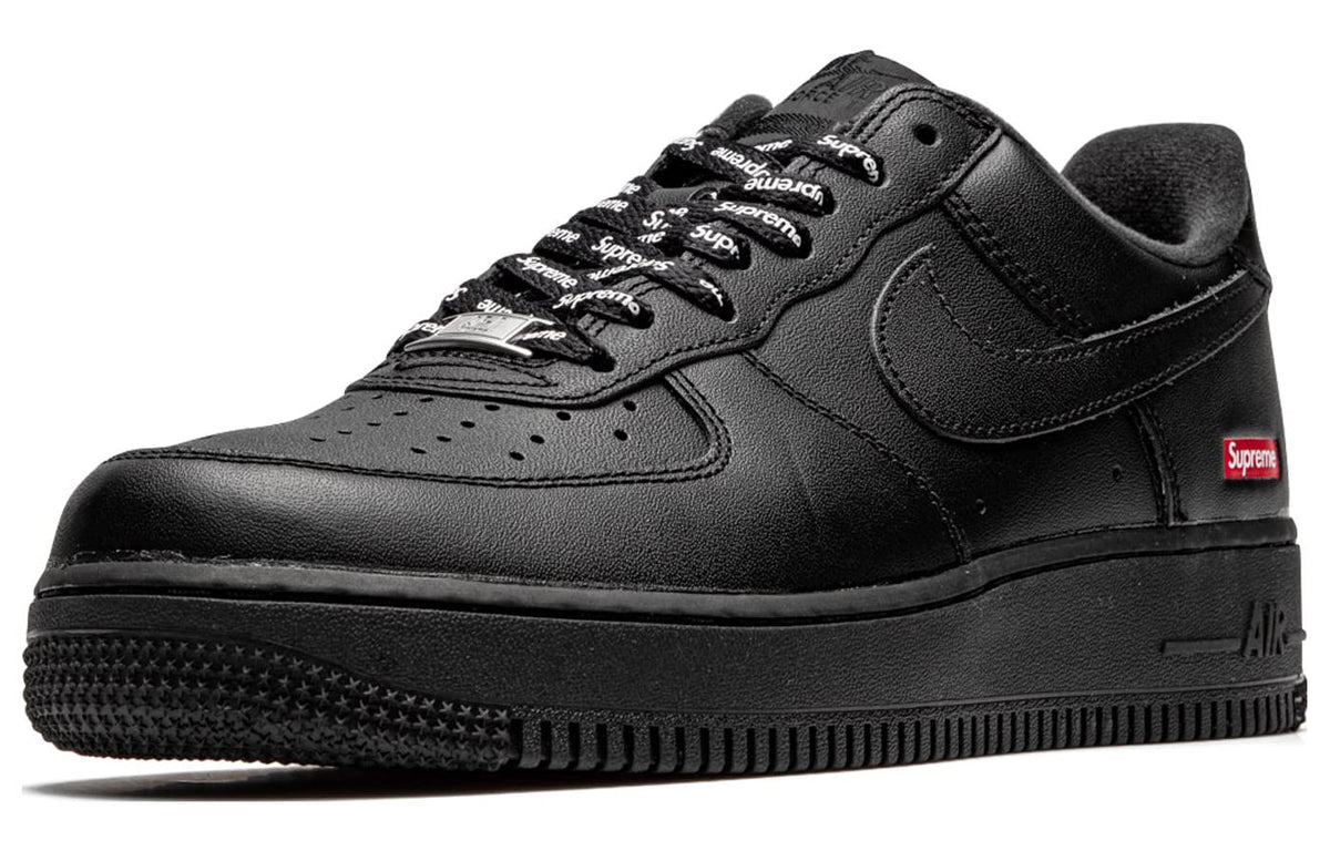 Nike Supreme Air Force 1 Low Black 'Box Logo' (Men's)