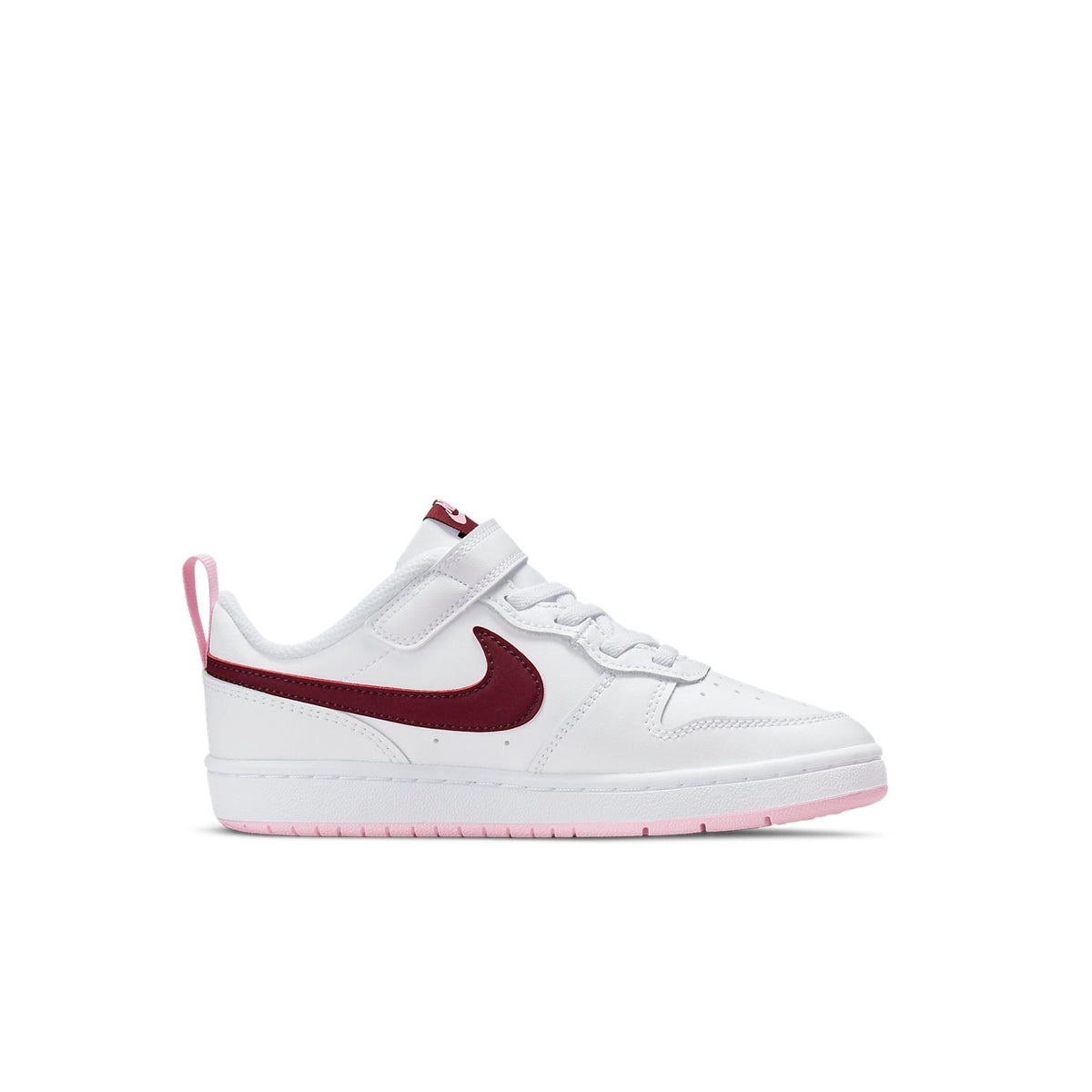 Nike Court Borough Low 2 'White Dark Beetroot' (TD & PS)