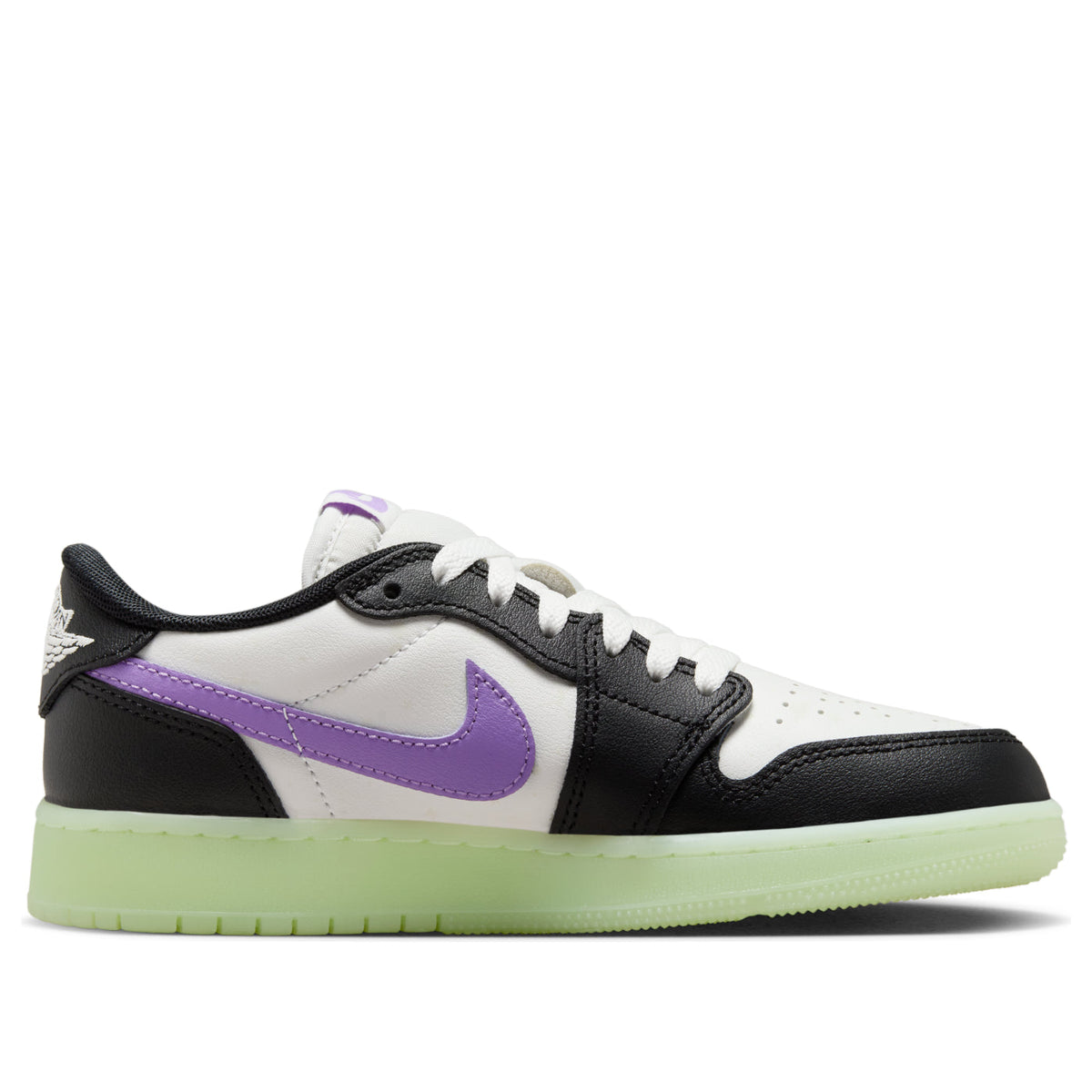 Air Jordan 1 Retro Low OG Black/Black Raspberry (GS)