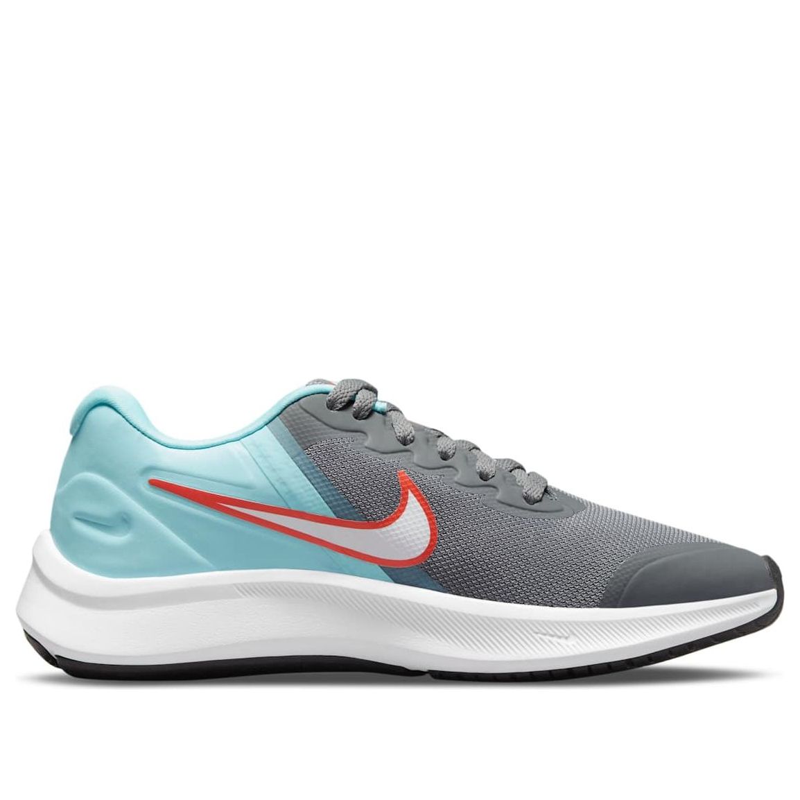 Nike Star Runner 3 Smoke Grey/White-Magic Ember (GS)