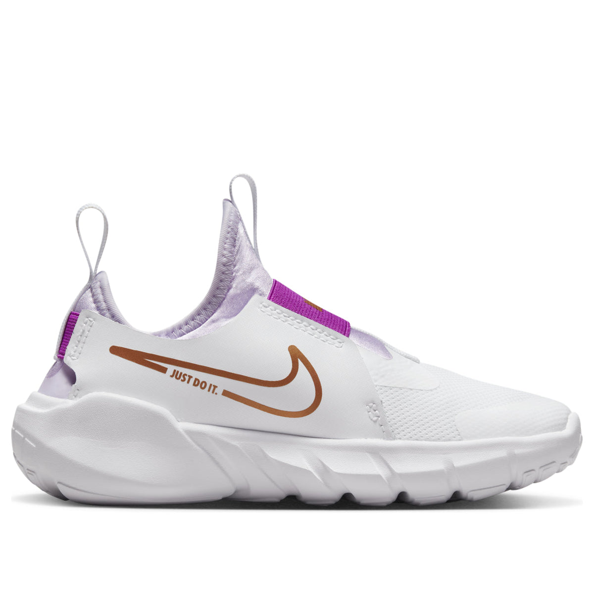 Nike Flex Runner 2 Purple Wt Metallic Copper (PSV)