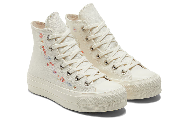 NO BOX Converse Chuck Taylor All Star Lift Platform 'Embroidered Floral (Women's)