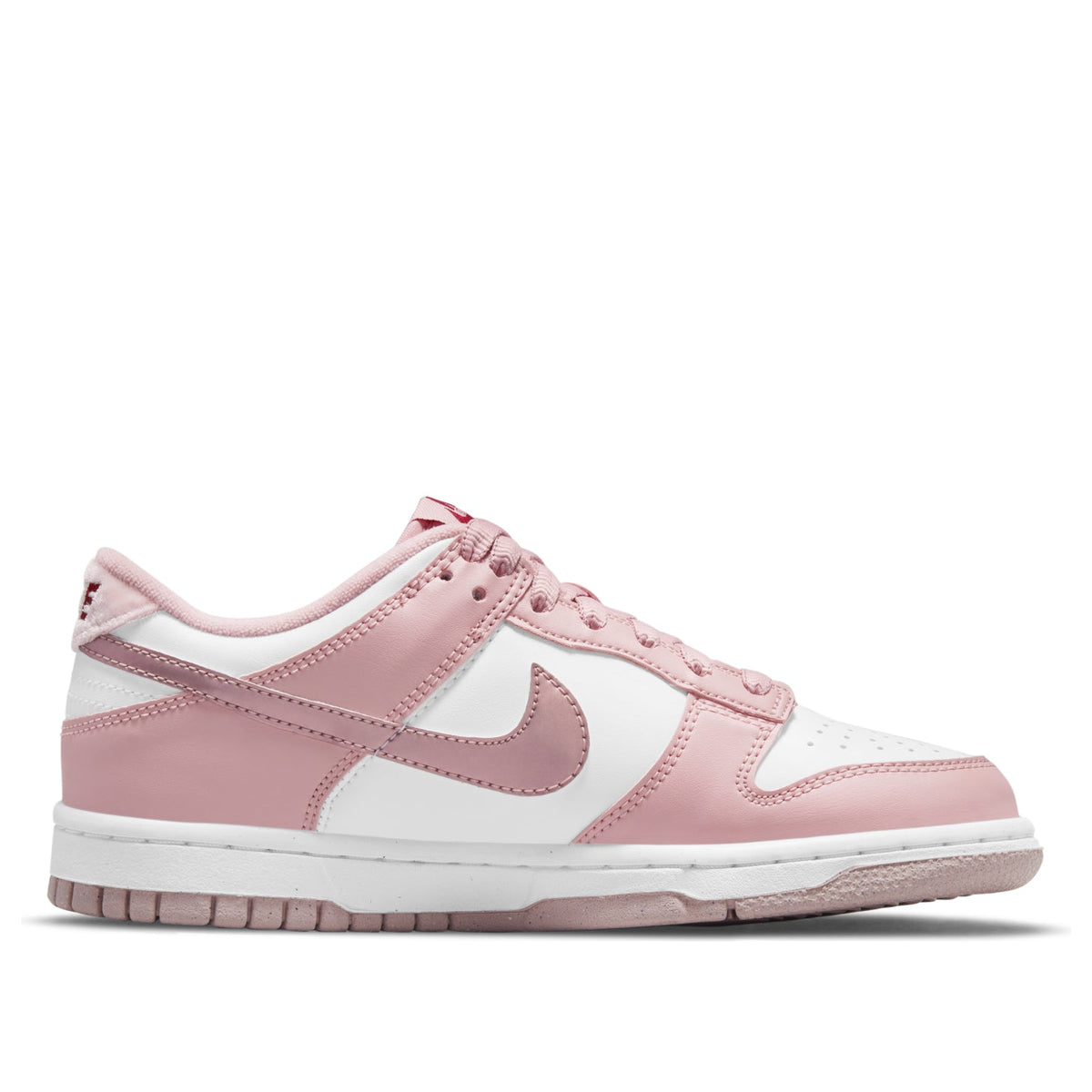 Nike Dunk Low Casual Shoes White/Pink Velvet (GS)