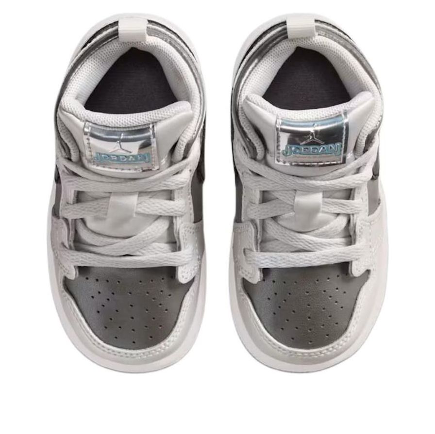 Air Jordan 1 Mid SE Photon Dust Flat Pewter (TD)