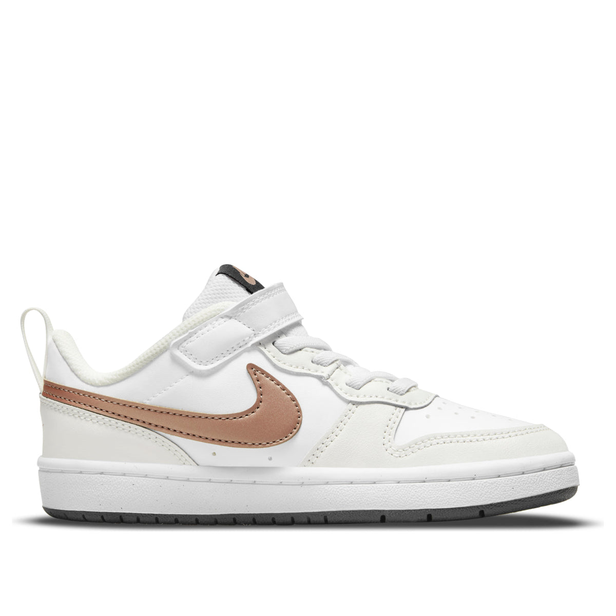 Nike Court Borough Low 2 White Metallic Red Bronze (TD)(PS)