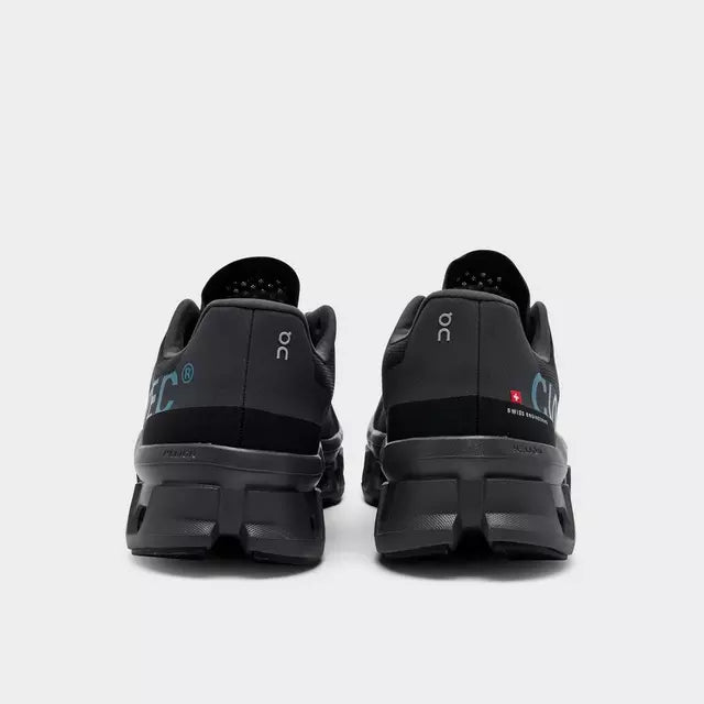 On Cloudmonster Black/Niagara (Men's)