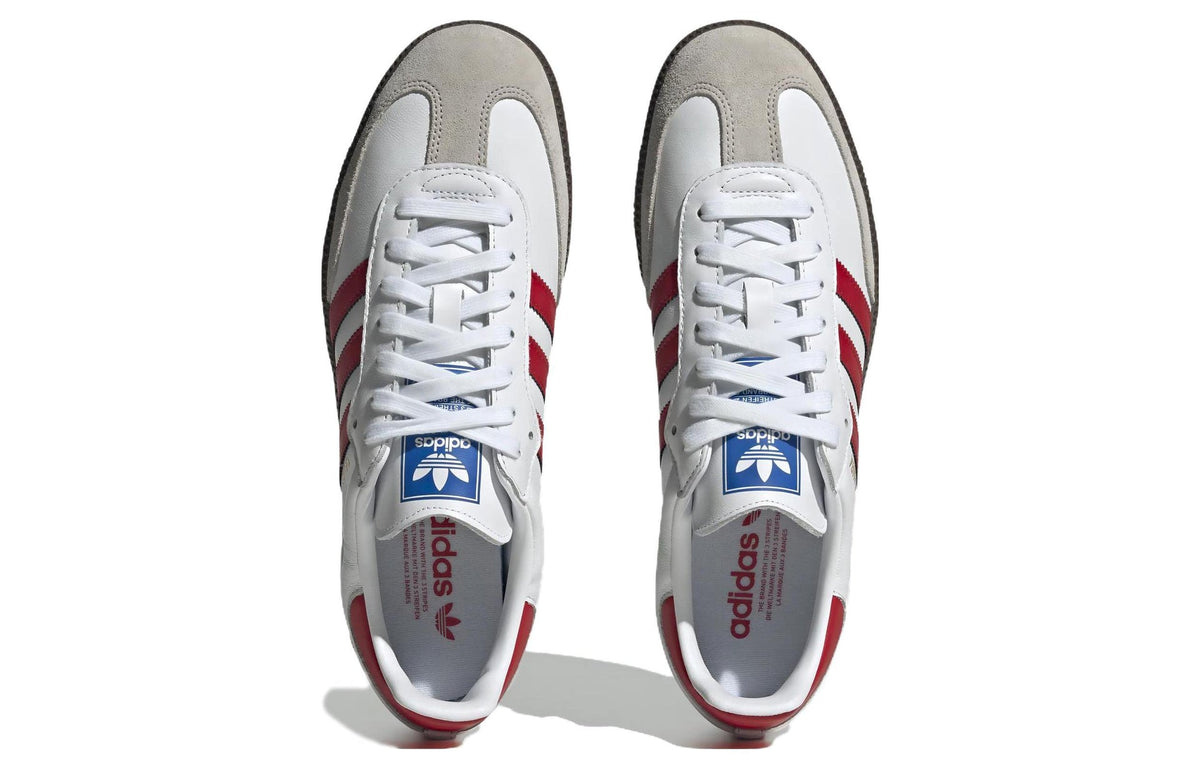 Adidas Samba OG 'White Better Scarlet' (Men's)