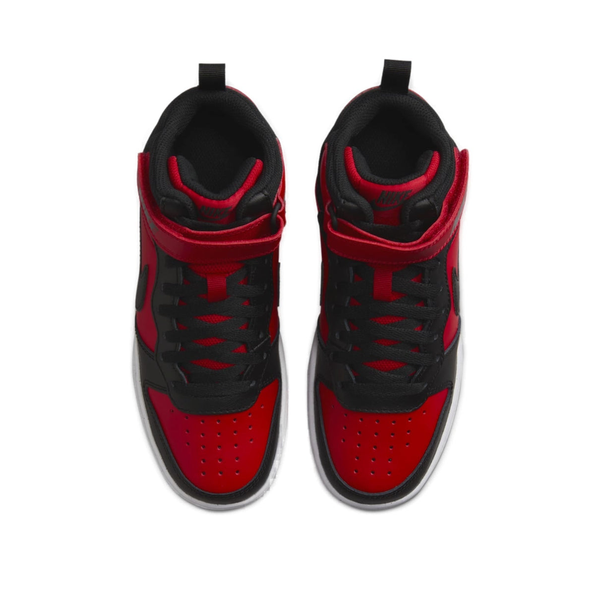 Nike Court Borough Mid 2 University Red/Blk-White (GS)