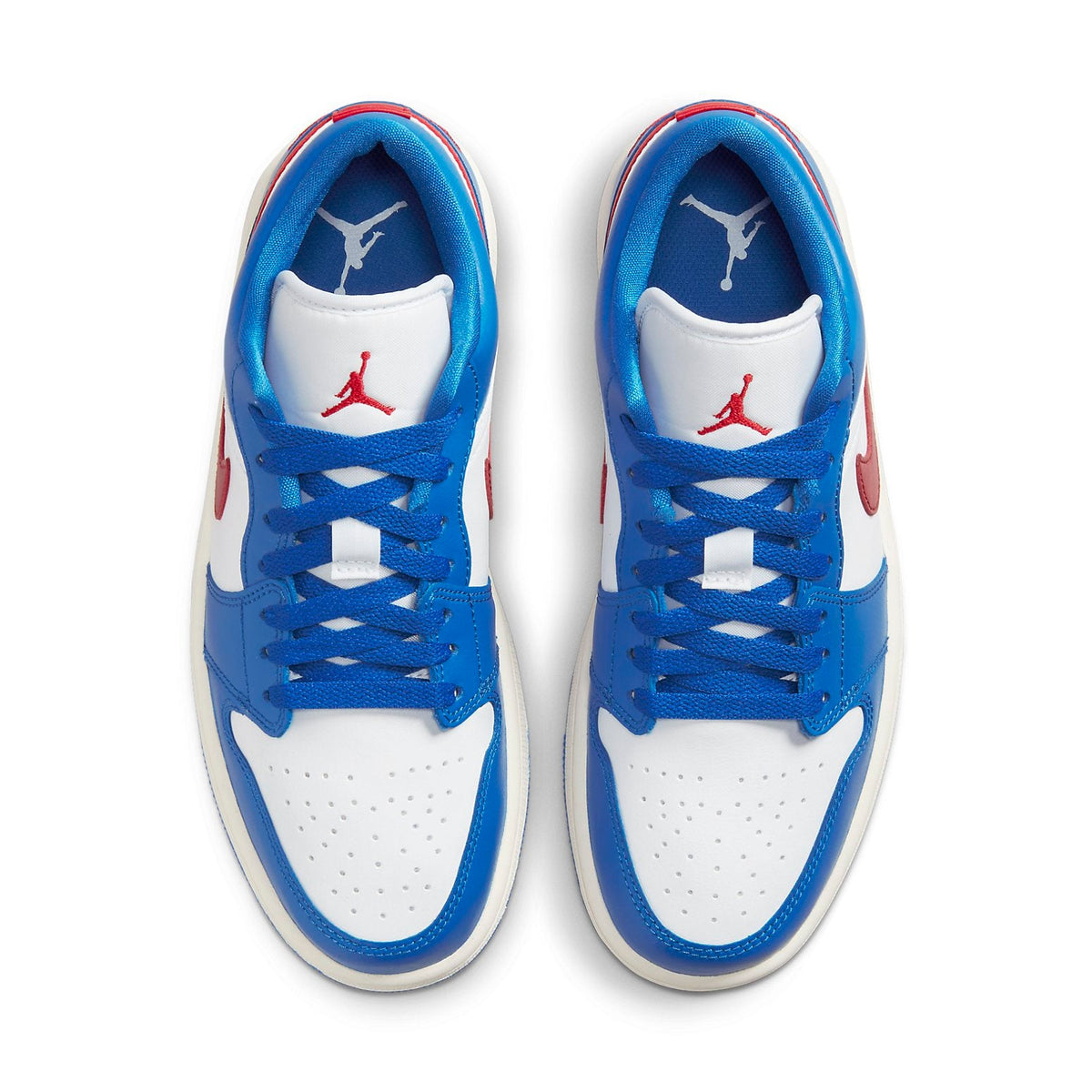 Jordan 1 Low Sport Blue Gym Red (Women's)