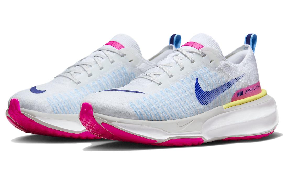 Nike ZoomX Invincible Run 3 White Deep Royal Fierce Pink (Men's)