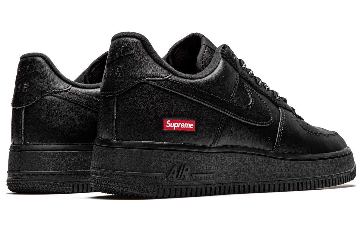 Nike Supreme Air Force 1 Low Black 'Box Logo' (Men's)