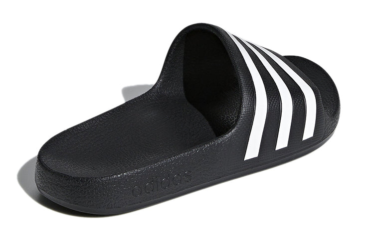 Adidas Adilette Aqua Slides Core Black / Cloud White (PS)