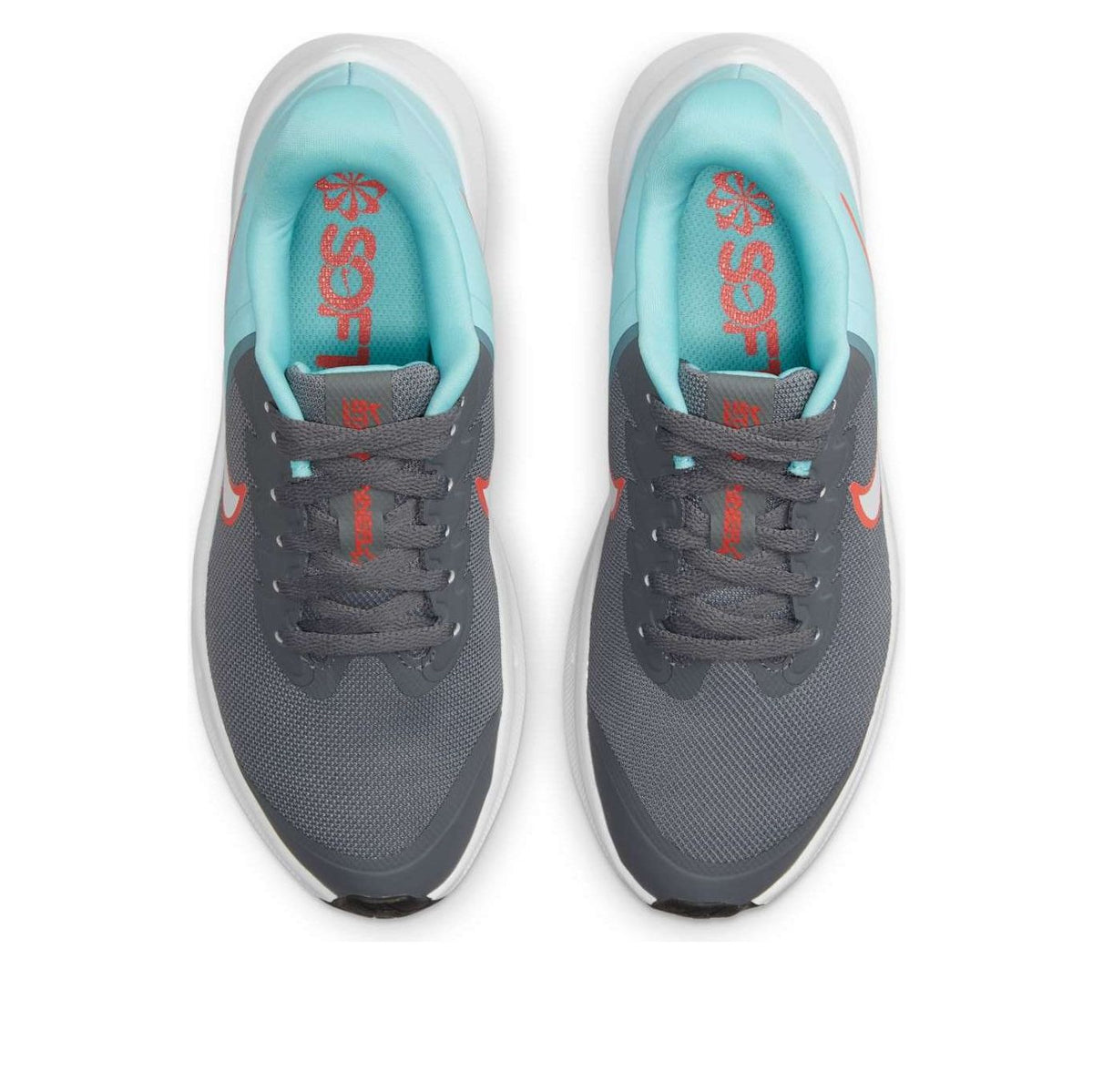 Nike Star Runner 3 Smoke Grey/White-Magic Ember (GS)