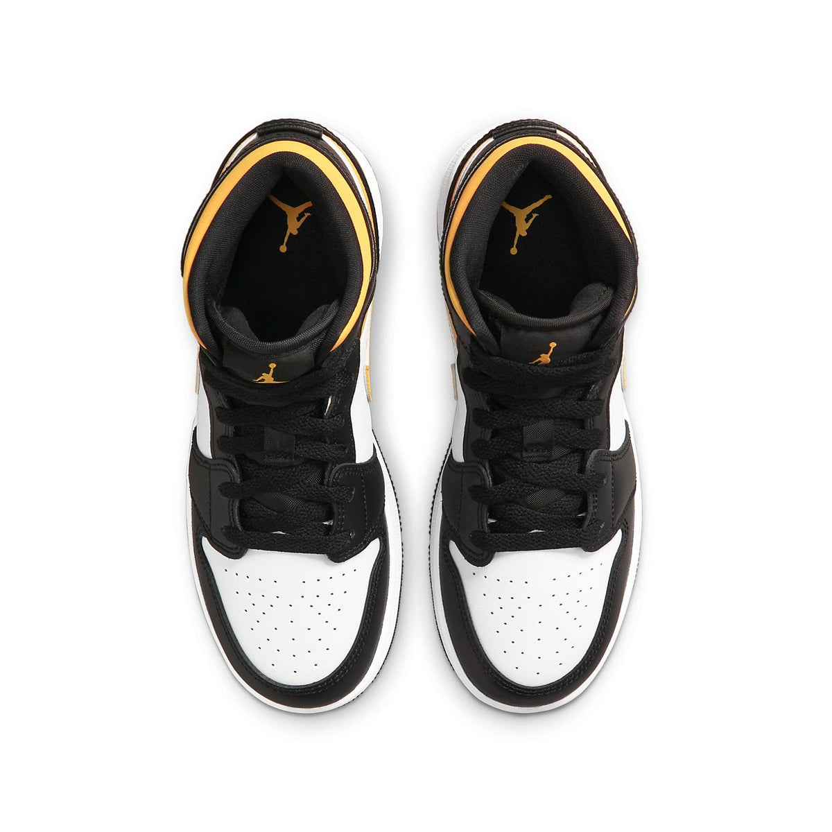 Air Jordan 1 Mid 'Black University Gold' (GS)