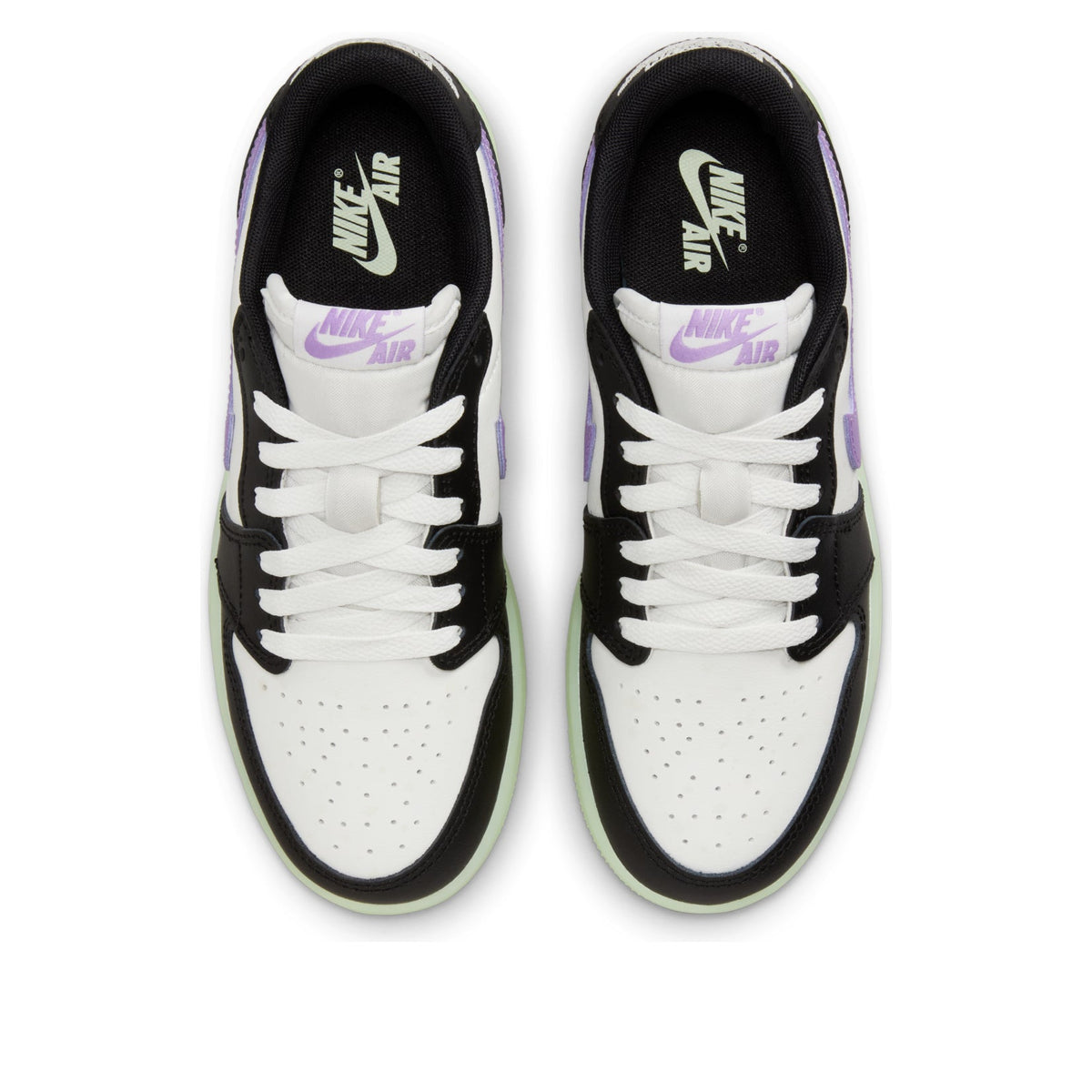 Air Jordan 1 Retro Low OG Black/Black Raspberry (GS)