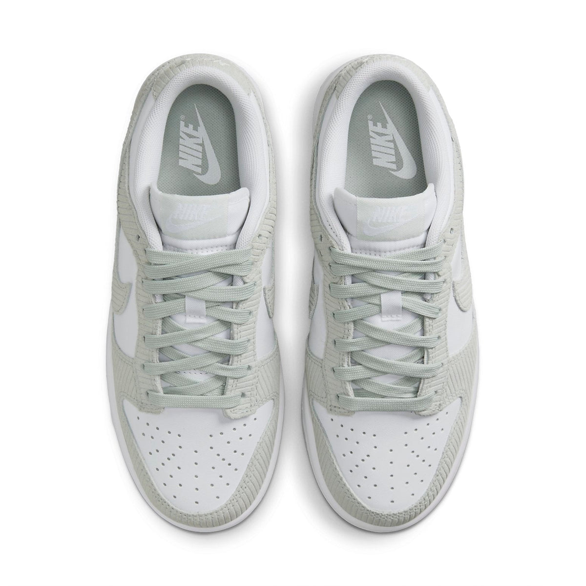 Nike Dunk Low Light Silver Corduroy 'White/Light Silver' (Women's)