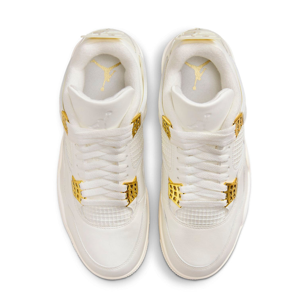 NO BOX Air Jordan 4 Retro 'Metallic Gold' (Women's)
