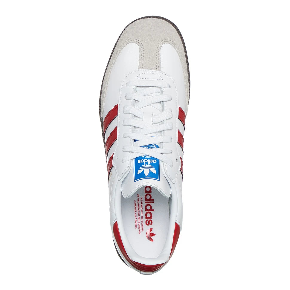 Adidas Samba OG 'White Better Scarlet' (Men's)
