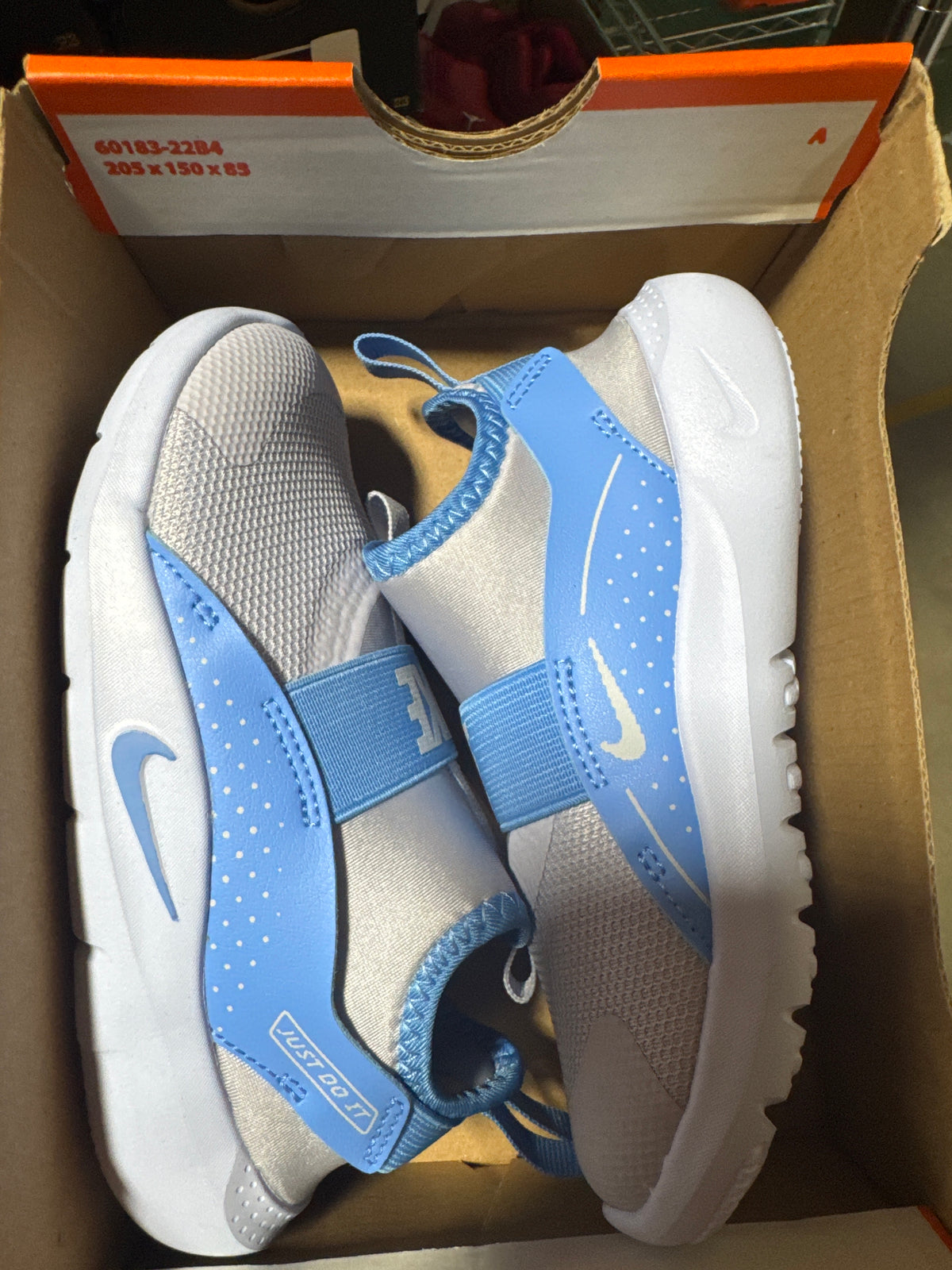 Flex Runner 4 TD Ghost/University Blue