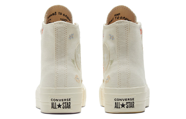 NO BOX Converse Chuck Taylor All Star Lift Platform 'Embroidered Floral (Women's)